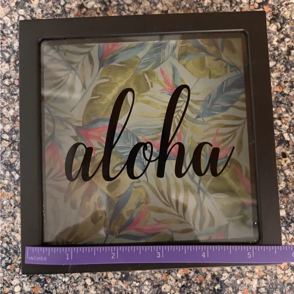 Tropical Aloha Shadow Box Bank - Picture 4 of 4